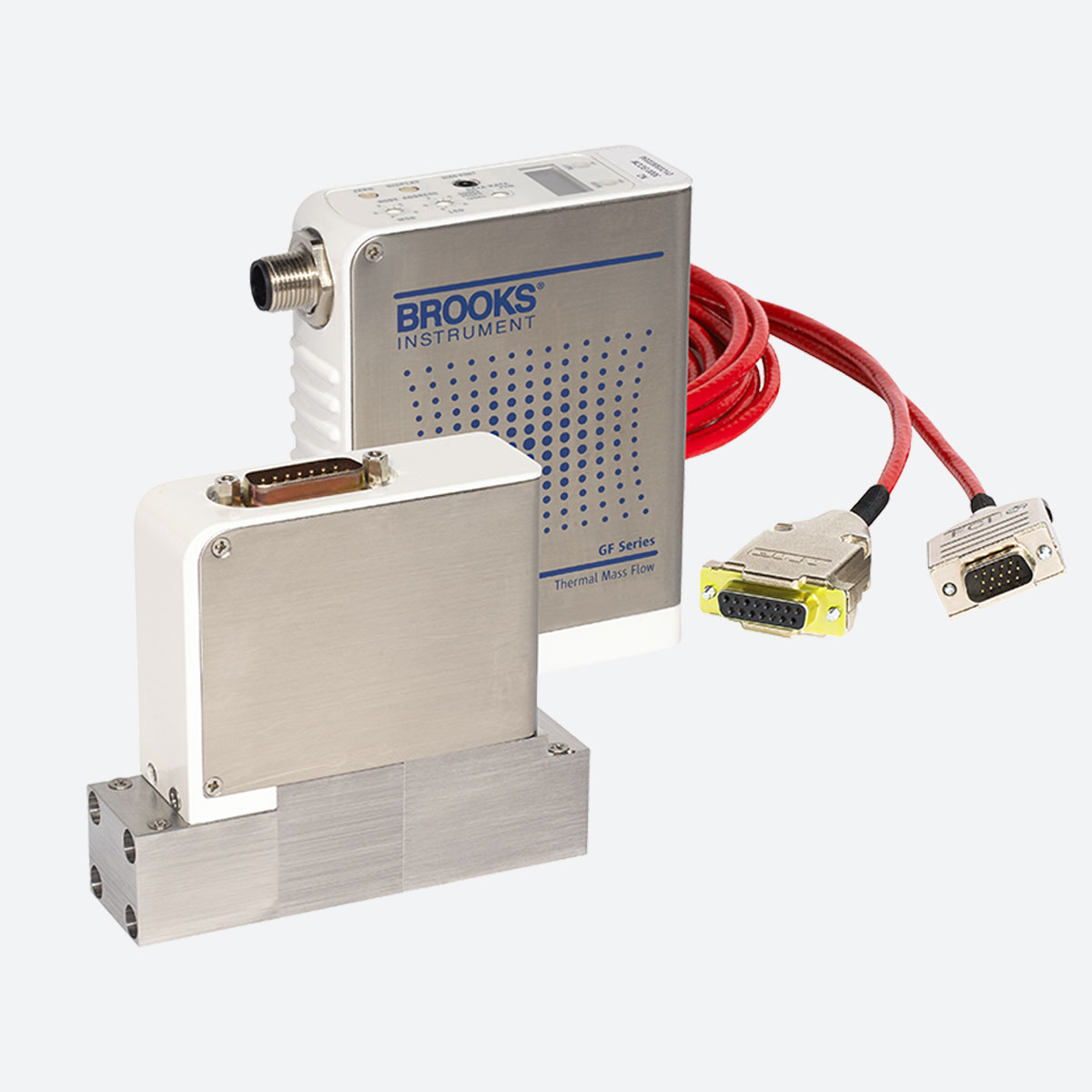 GF120xHT Metal Sealed High-Temperature Mass Flow Controllers & Meters